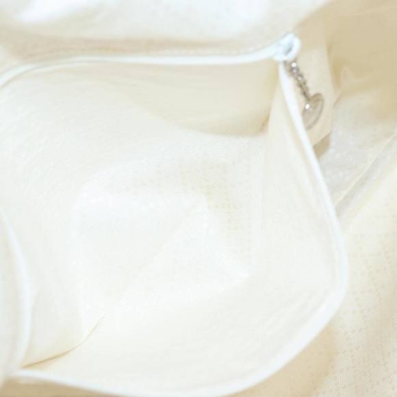 GUCCI Bamboo Hand Bag Canvas White 001 1705 1577 Auth 83496 - Picture 11 of 16